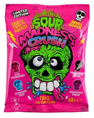 [12436] Sour Madness Crush 10x60g