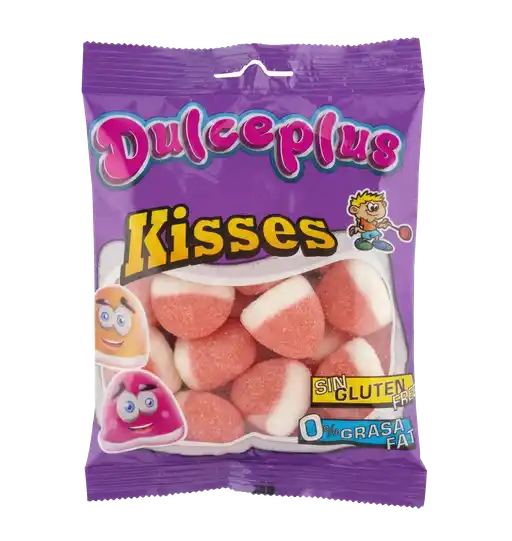 [148E100] Dulceplus Bisous Sucree 12x100g 100% Halal