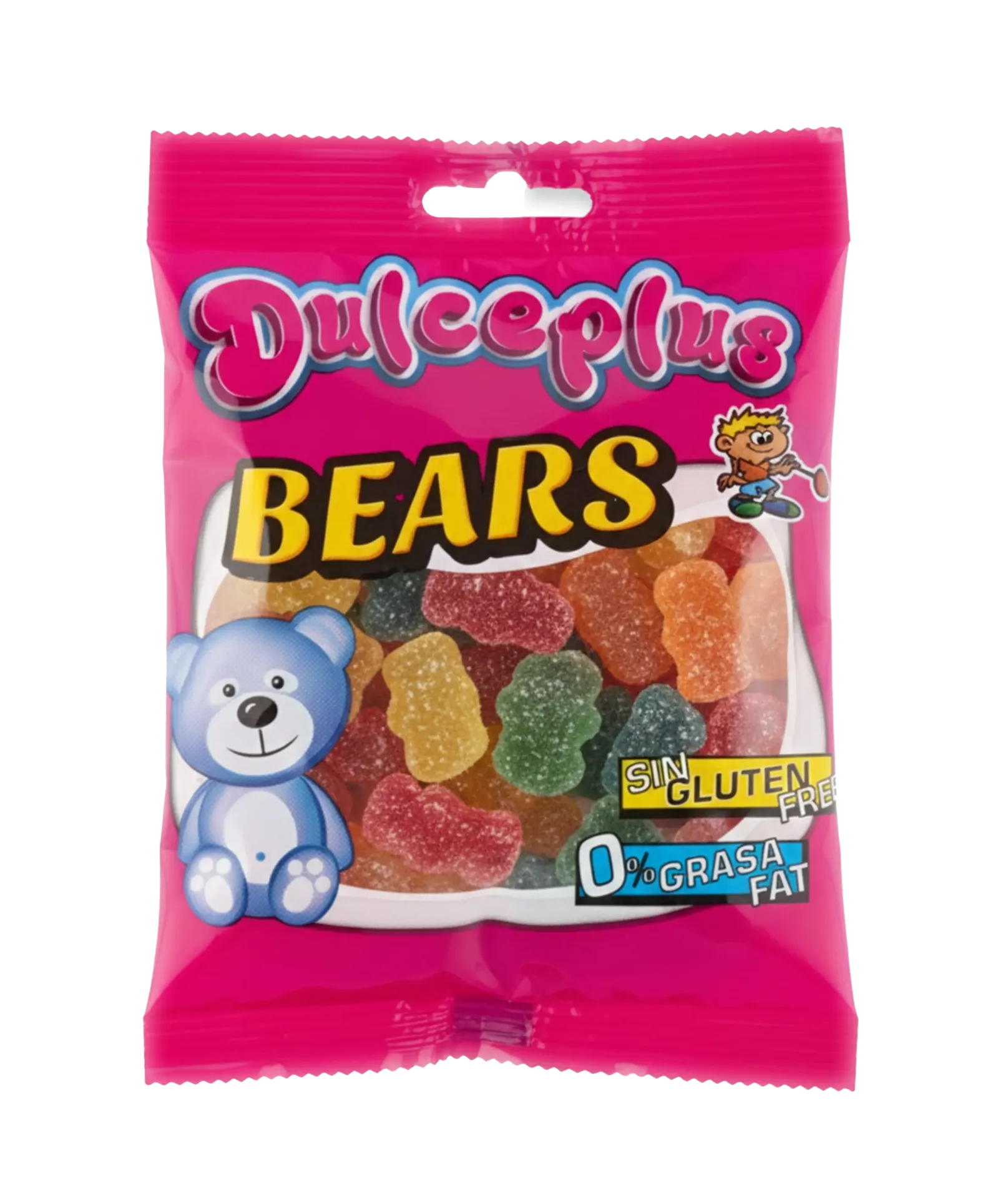 [136E100] Dulceplus Mini Ours Sucree 12x100gr 100% Halal