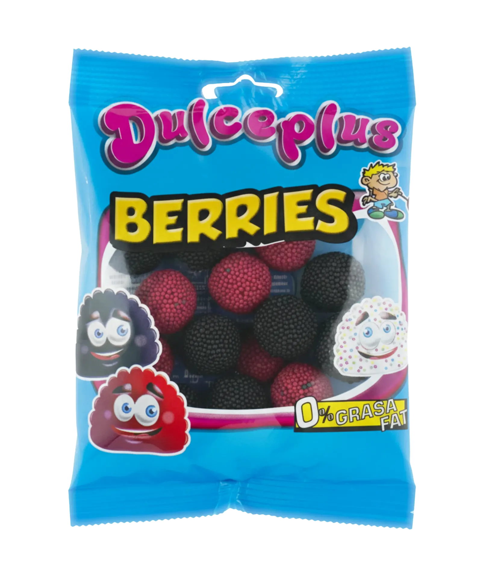 [170E100] Dulceplus Mures Rouges Et Noir 12x100g 100% Halal