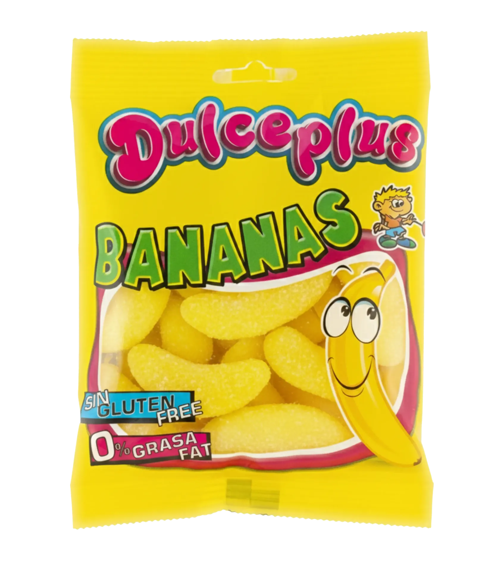 [172E100] Dulceplus Bananes Sucres 12X100gr 100% Halal