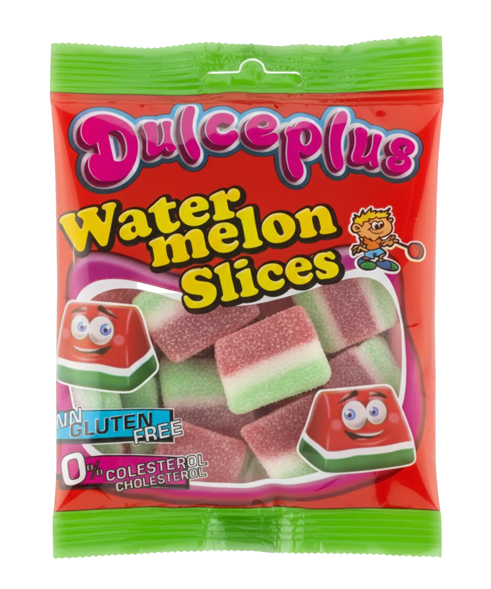 [011E100] Dulceplus Tranche De Pastèque 12x100g 100% Halal