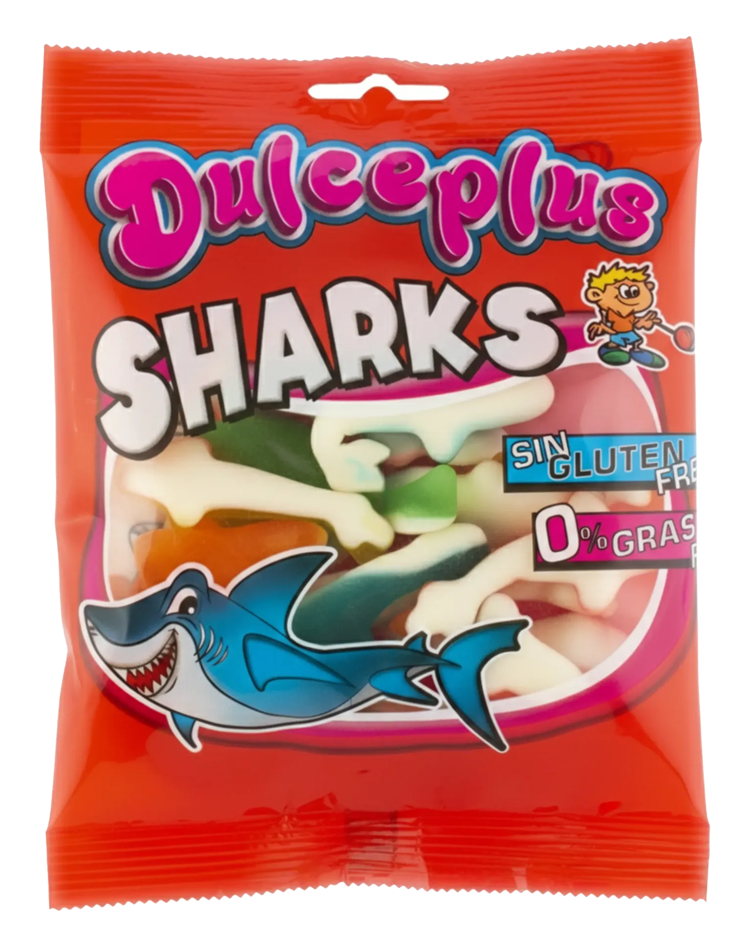 [390E100] Dulceplus Requins Lisse 12x100gr 100% Halal
