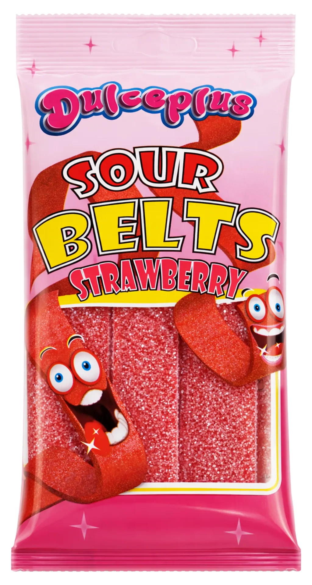 [A454] Dulceplus Ceintures Fraises 12X100g 100% Halal