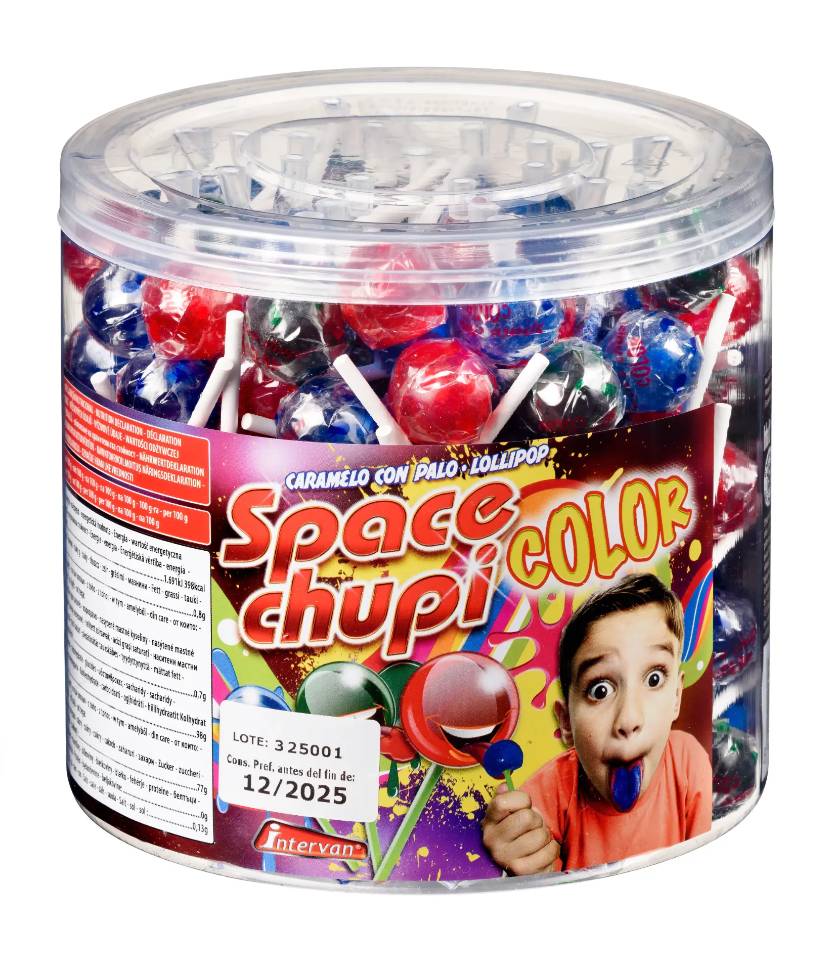 [C60750] Space Chupi Color 150x9.5g