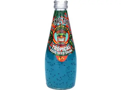 [0849] Thai Tiki Basil Seed Drink Tropical 24x290ml