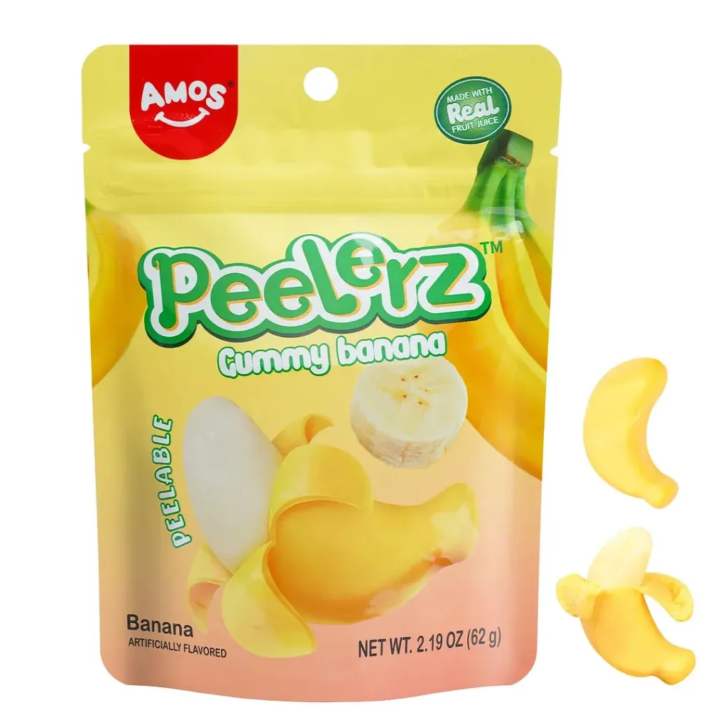 [14411] Amos Peelerz Gummy Banana 36x65g