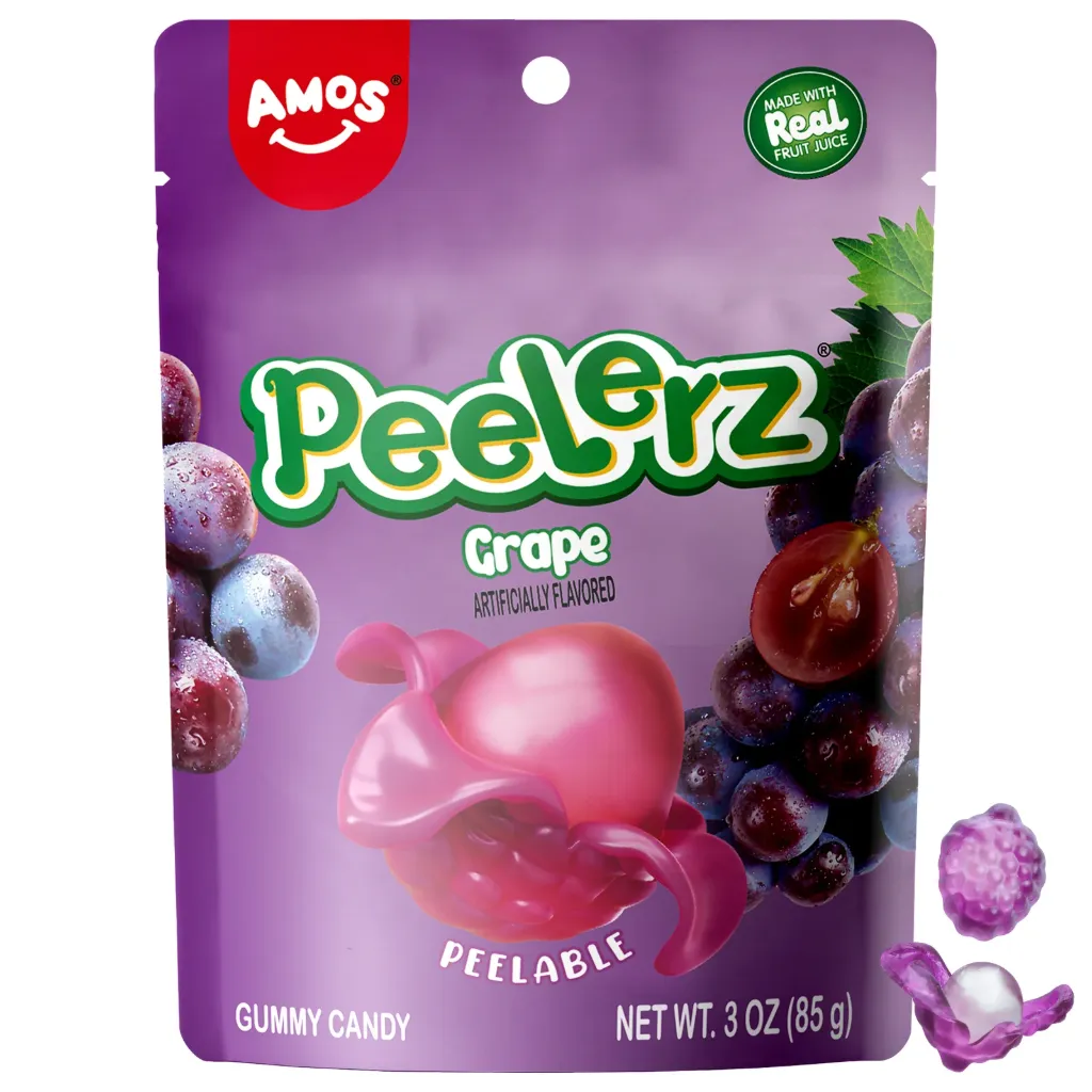 [14413] Amos Peelerz Gummy Grape 36x65g
