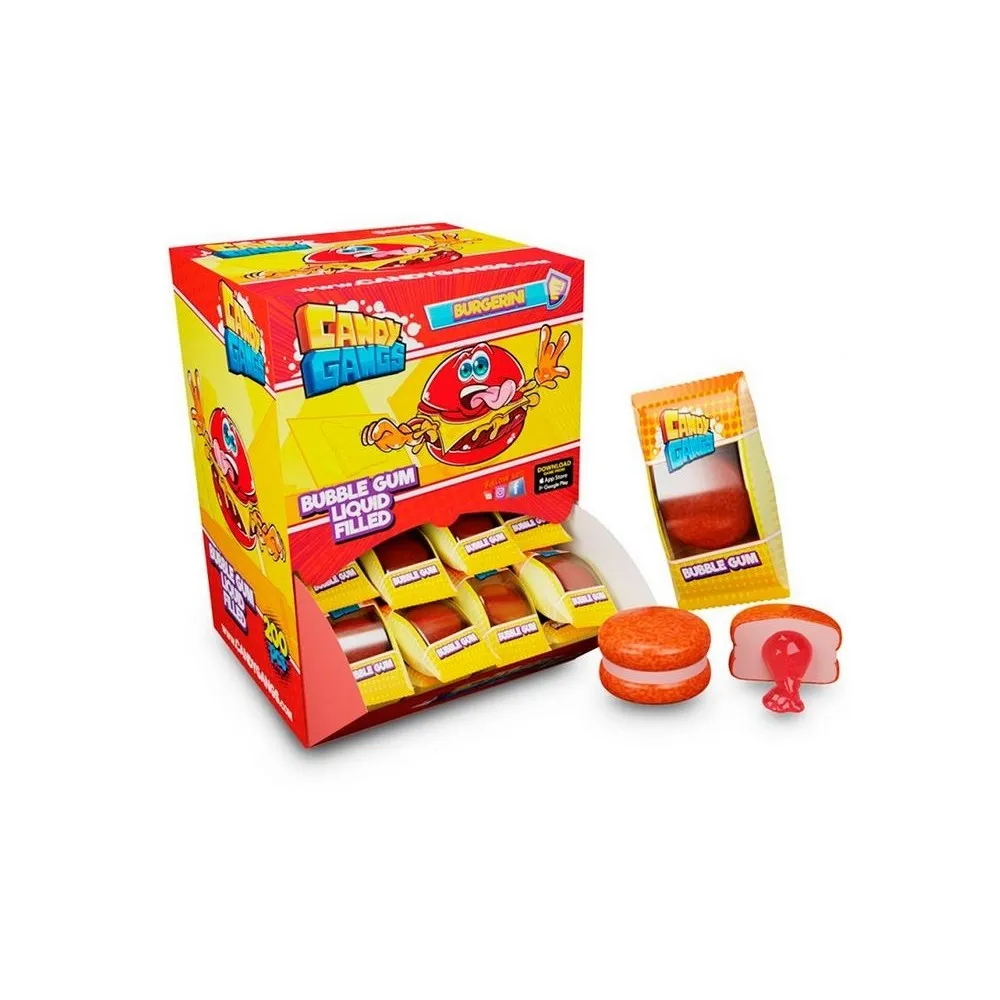 [15424] Candy Gangs Burgerini 200 x 4g